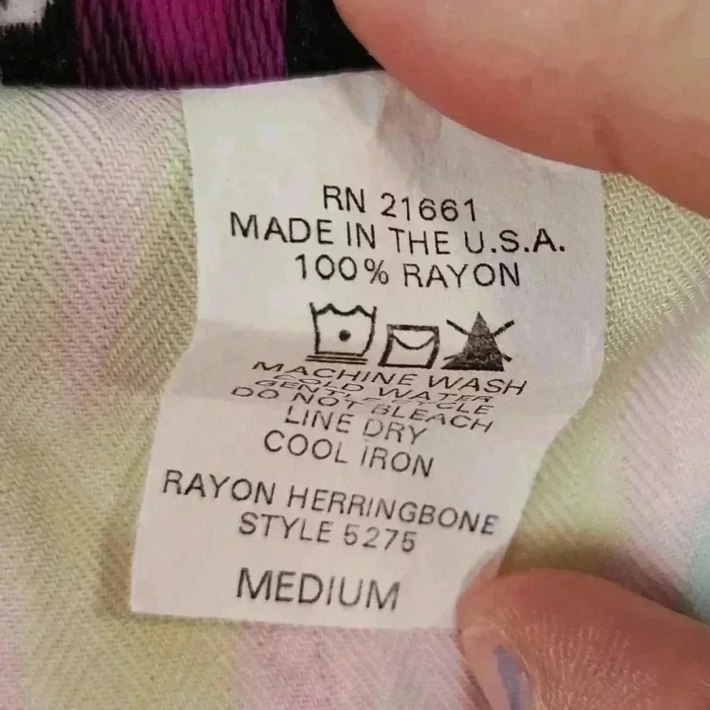 Maggie Sweet Maxi Dress Women Sz Medium Tropical Pink Print Travel Cruise - Picture 4 of 5